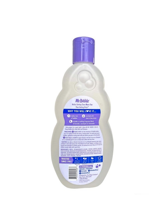 Mr. Bubble Calm And Sleep 3In1 Bubble Bath, Body Wash & Shampoo, 16 Oz., Pack Of 4 - Image 4