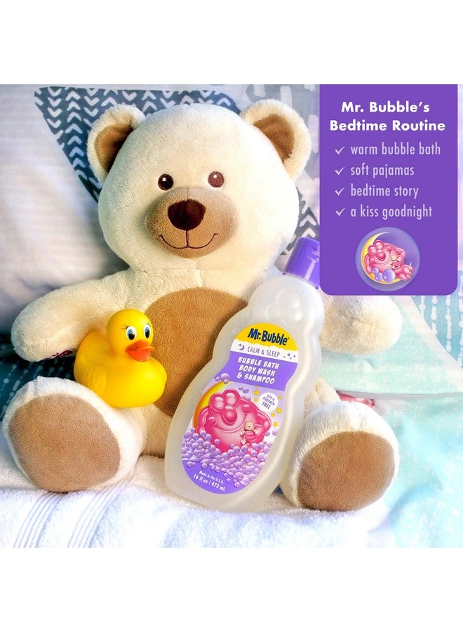 Mr. Bubble Calm And Sleep 3In1 Bubble Bath, Body Wash & Shampoo, 16 Oz., Pack Of 4 - Image 5