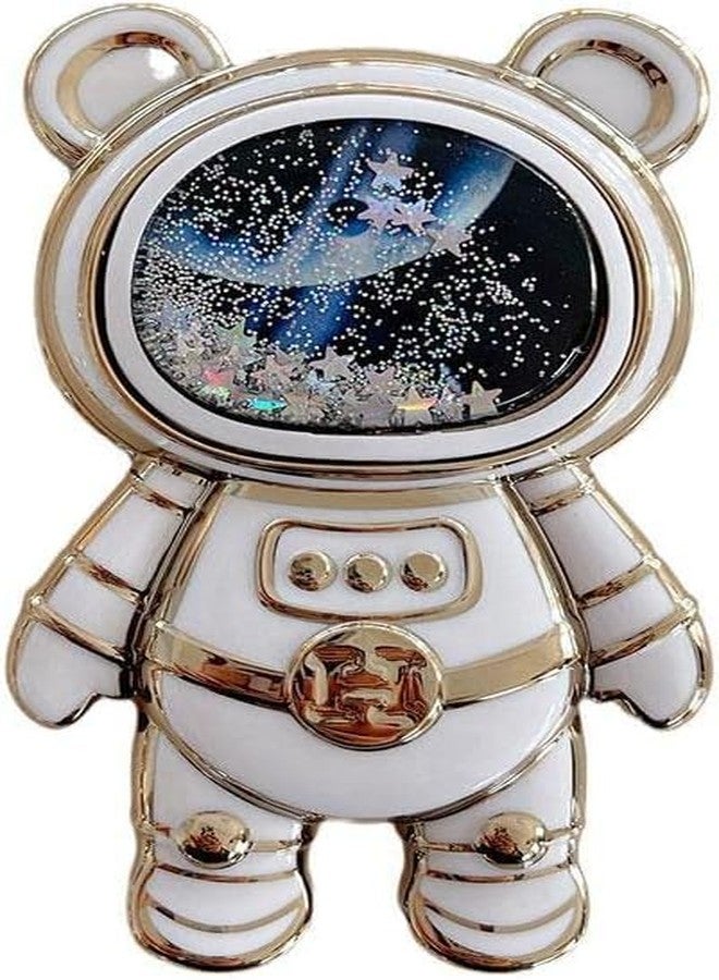 Jowxsx Astronaut Phone Holder, Adjustable Tablet Phone Ring Stand with 3D Moving Cute Phone Stand Holder,Adjustable Tablet Phone Ring Stand with 3D Moving Star Sequins for Girls Women - Image 1