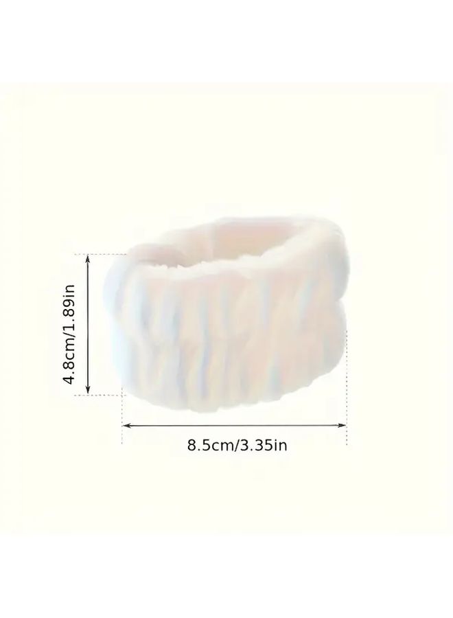Pink Anti Splash Wrist Band Moisture Absorbent Sleeve Cover For Water Sports Sweat Wipe - Image 3
