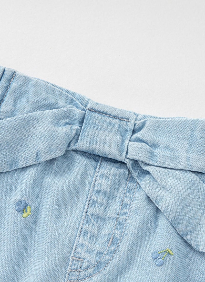 Balabala Toddler Girl Denim shorts  - Image 3