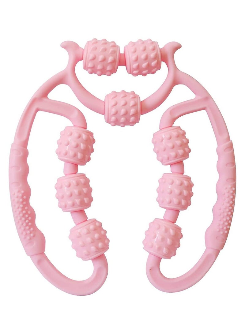 Generic Nine-Wheel Ring Leg Massager Relaxes Leg Muscles Roller To Relieve Muscle Tension And Soreness  - Image 1