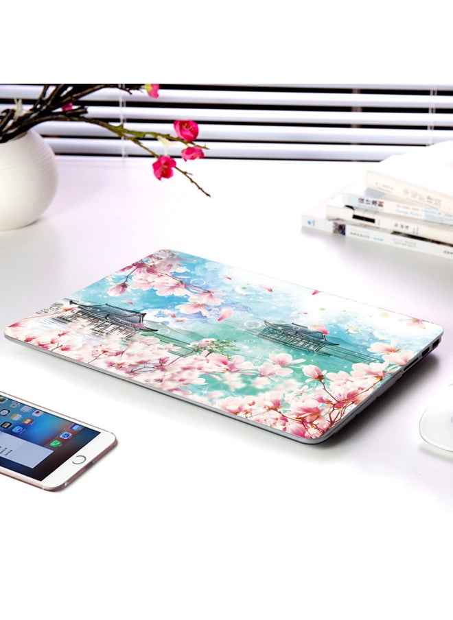 Generic - Apple Notebook Protective Case For Macbook Japanese Cherry Blossom Series Painted Frosted Case-Color:KZ-435 Cherry Blossoms-Y11-Applicable Model:13pro With Touch Bar(A1706/A1708/A1898/A2159) - Image 1