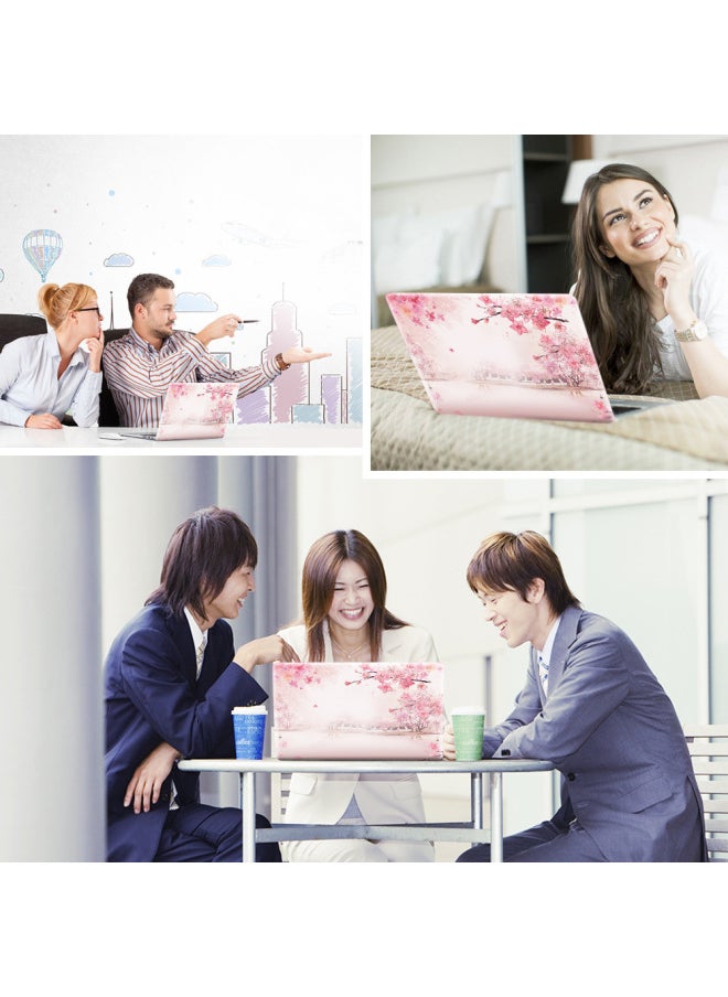 Generic - Apple Notebook Protective Case For Macbook Japanese Cherry Blossom Series Painted Frosted Case-Color:KZ-435 Cherry Blossoms-Y11-Applicable Model:13pro With Touch Bar(A1706/A1708/A1898/A2159) - Image 1