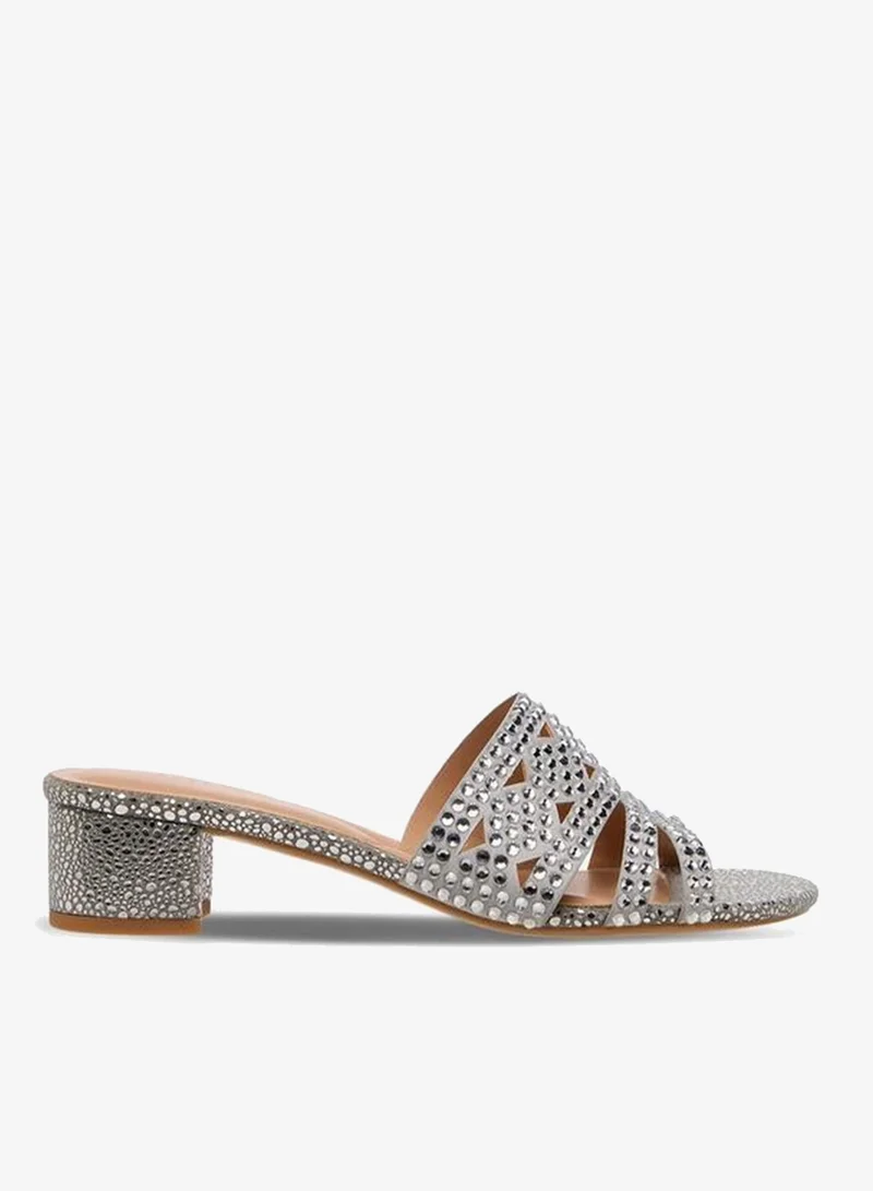 سيليست Women Embellished Block Heel Sandals Ramadan Collection