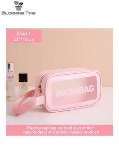 BLOOMING TIME 4 Pieces Cosmetics And Skincare Transparent Storage Bag ink  - Image 4