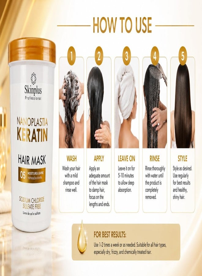 Skinplus Professional Hair Mask 800ml (Nanoplastia MASK) - Image 2