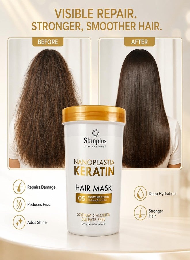 Skinplus Professional Hair Mask 800ml (Nanoplastia MASK) - Image 3