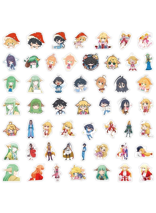 NIBEMINENT 105 Pcs Fox Demon Little Red Girl Deco Kit Waterproof Stickers, High Definition Printing Bright Colors, Suitable for Laptop Skateboard Luggage Water Bottle Guitar DIY - Image 3