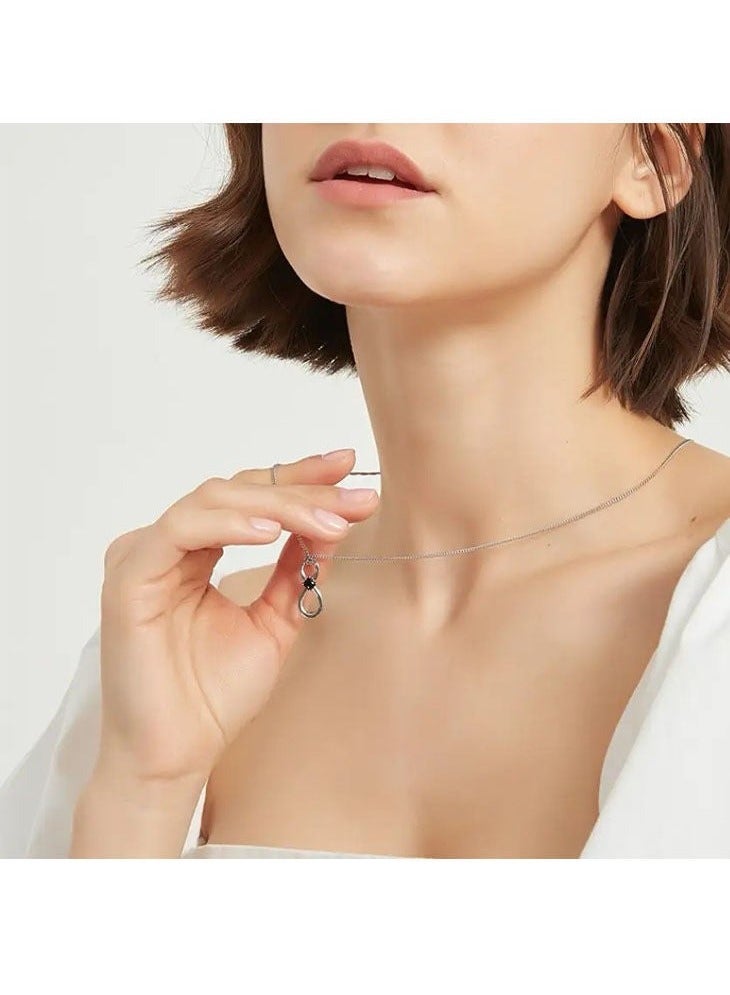 Chomel Infinity Pendant Necklace - Image 2