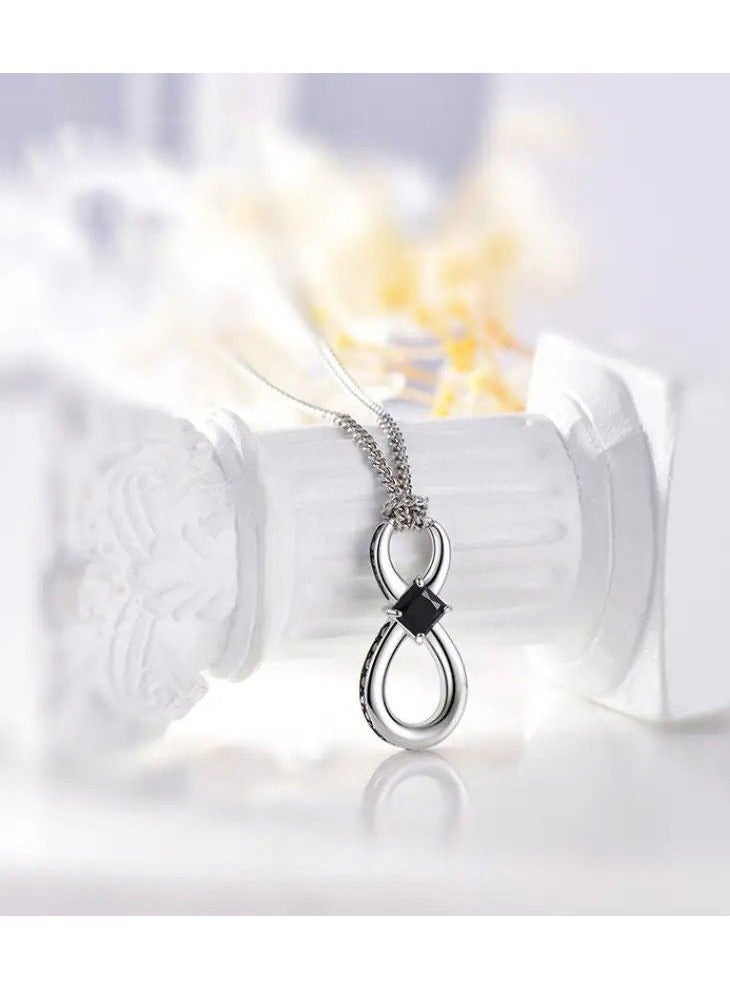 Chomel Infinity Pendant Necklace - Image 4