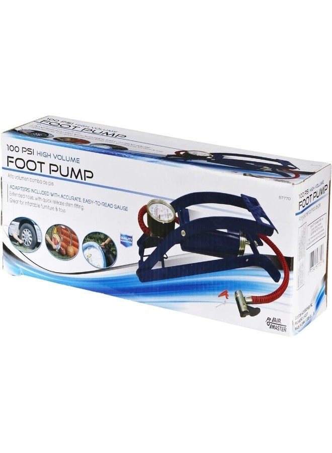 Custom Accessories 57770 '100 PSI' Deluxe Foot Pump - Image 4