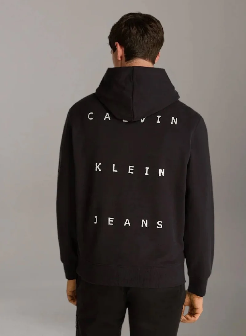 Calvin Klein Jeans Back Print Hoodie