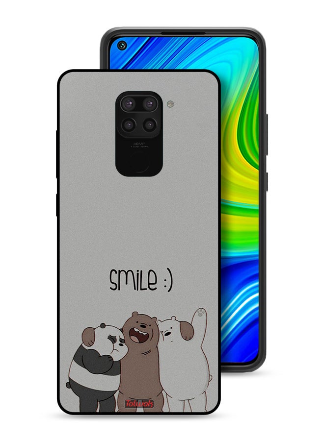 Tolwak Xiaomi Redmi Note 9 Protective Case Cover Friends Smile - Image 1