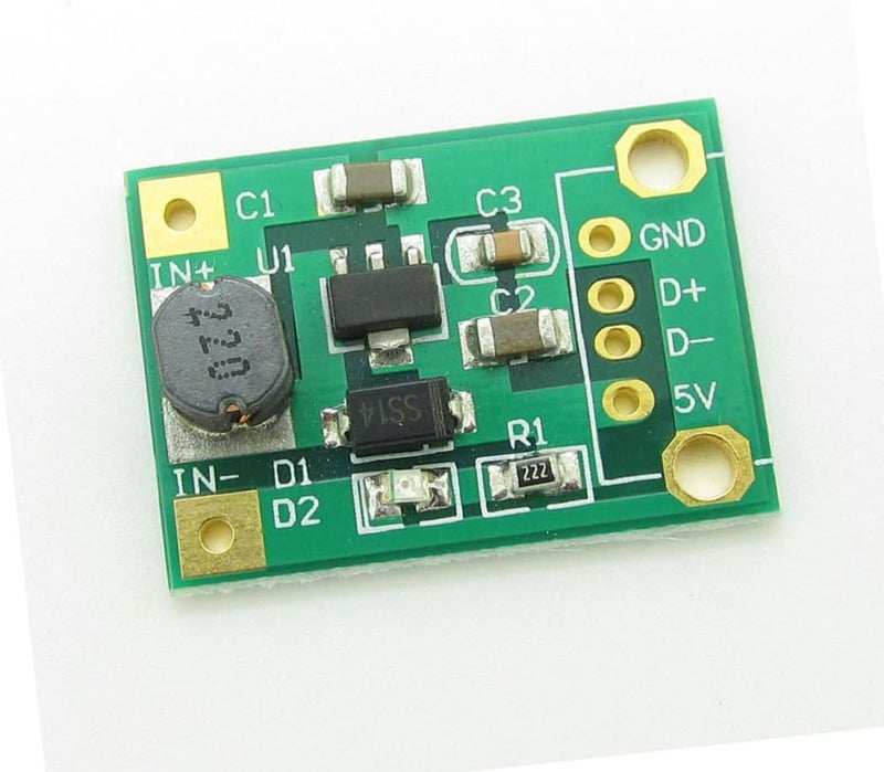 NewZoll 5 X DC 1V5V to 5V Boost Module Board Mobile Power Supply Charging Step Up Module - Image 3