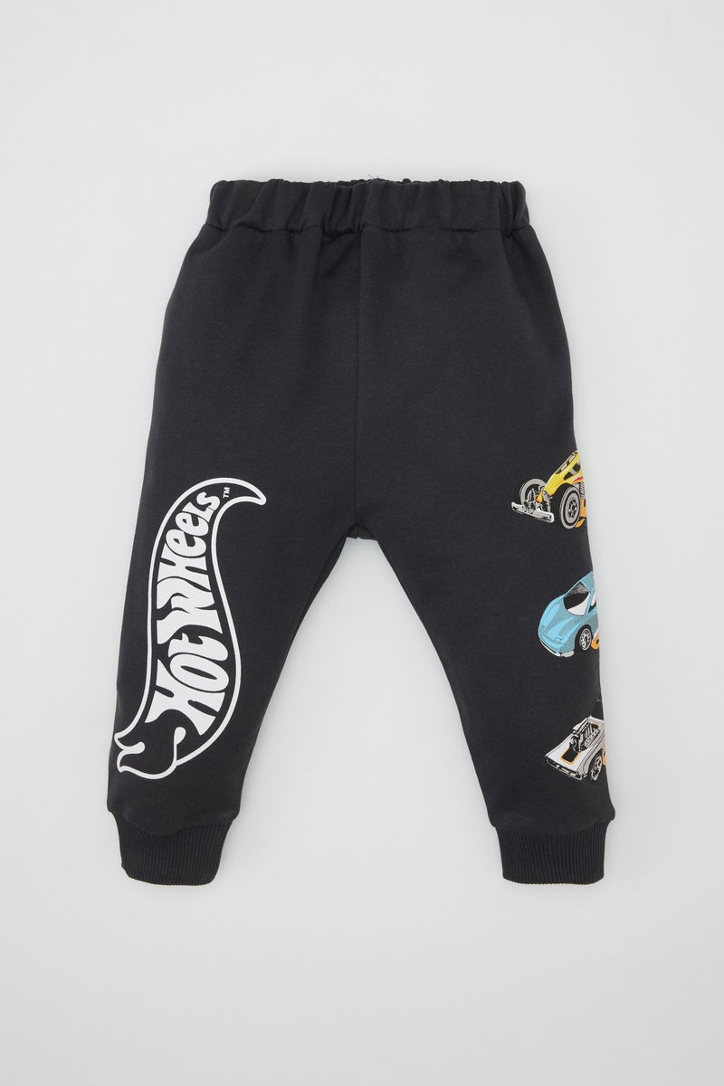 DeFacto Grey BabyBoy Baby Boy Hot Wheels Sweatshirt Sweatpants 2 Piece Set Casual - Image 2