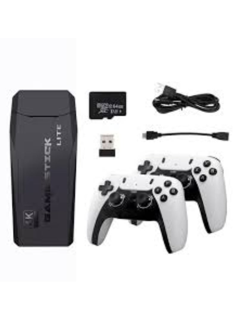 Generic M8 Pro Game Stick 4K HDMI - HD Video Console with 2.4G Wireless Controller - Enjoy Retro Gaming Fun on Any TV  - Image 2