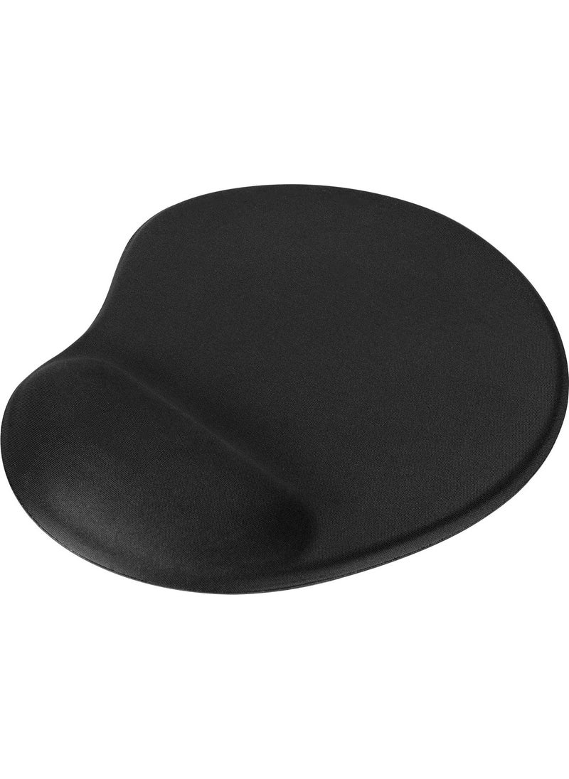 Addison 300521 Wrist Supported Black Mouse Pad-Black  - Image 1