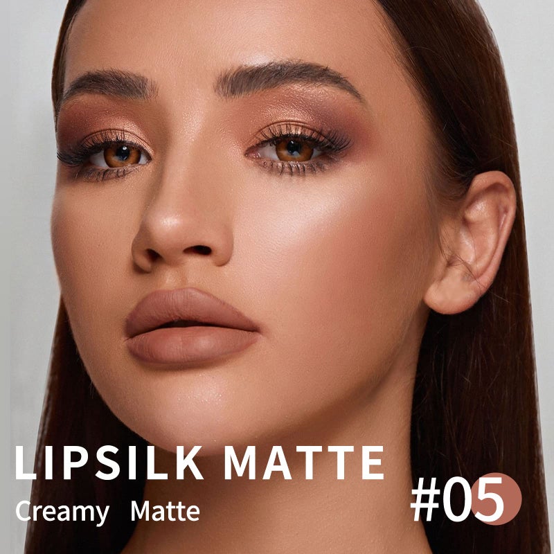 Boobeen Matte Lipstick Pencil Lip Crayon Stick Velvet Lipgloss Creamy Lip Liner Full Coverage High Pigment Waterproof Non-Fade Lipstick for Women, Matte Lip Stain - Image 5