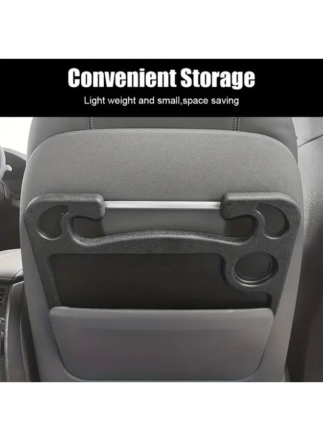 Multifunctional Car Steering Wheel 2 In 1 Tray Table For Dining Work And Reading Storage Black Durable Material Suitable For Most Models Usable In All Four Seasons Easy Driving - Image 5
