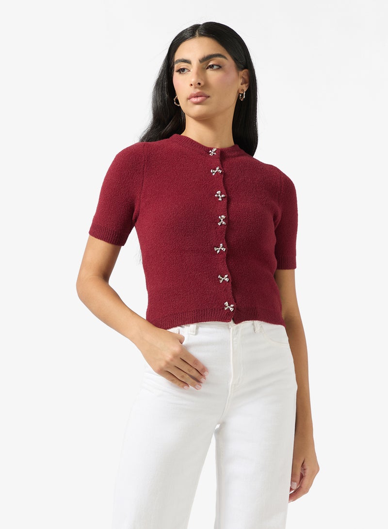 ايلا كارديجان مزين بفيونكة - Image 1