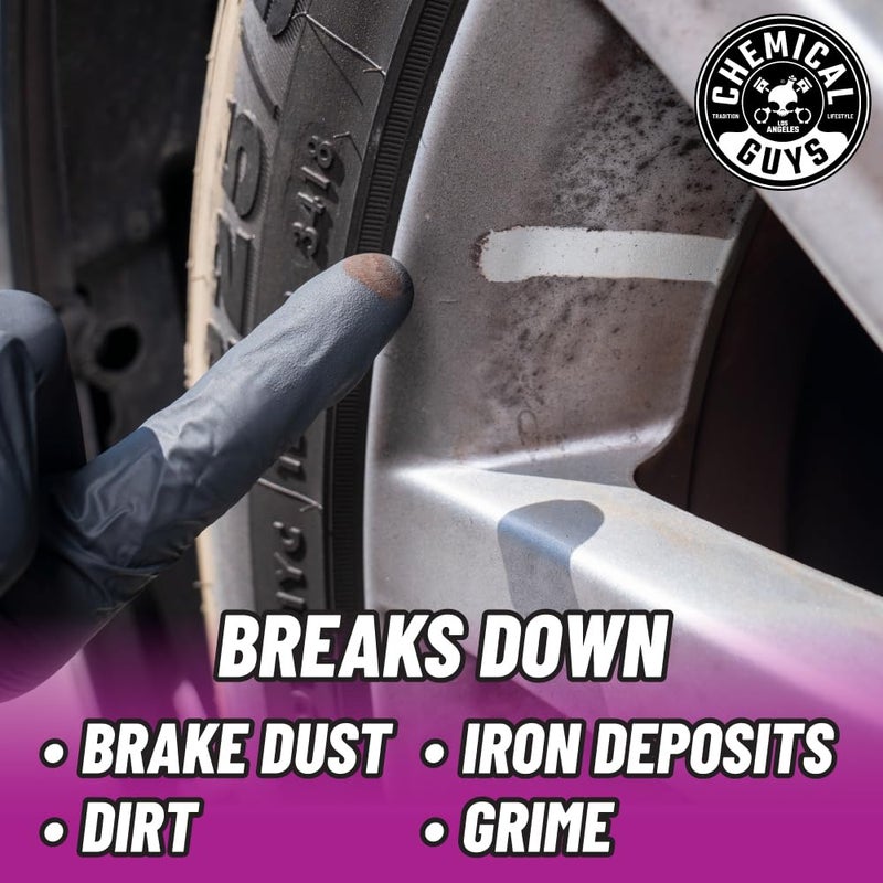 Chemical Guys Two Face Wheel Cleaner, Color Changing Wheel Cleaner, Safe for Cars, Trucks, SUVs, Motorcycles, RVs & More, Extra Large Size 32 fl oz - CLD30332 - Image 3