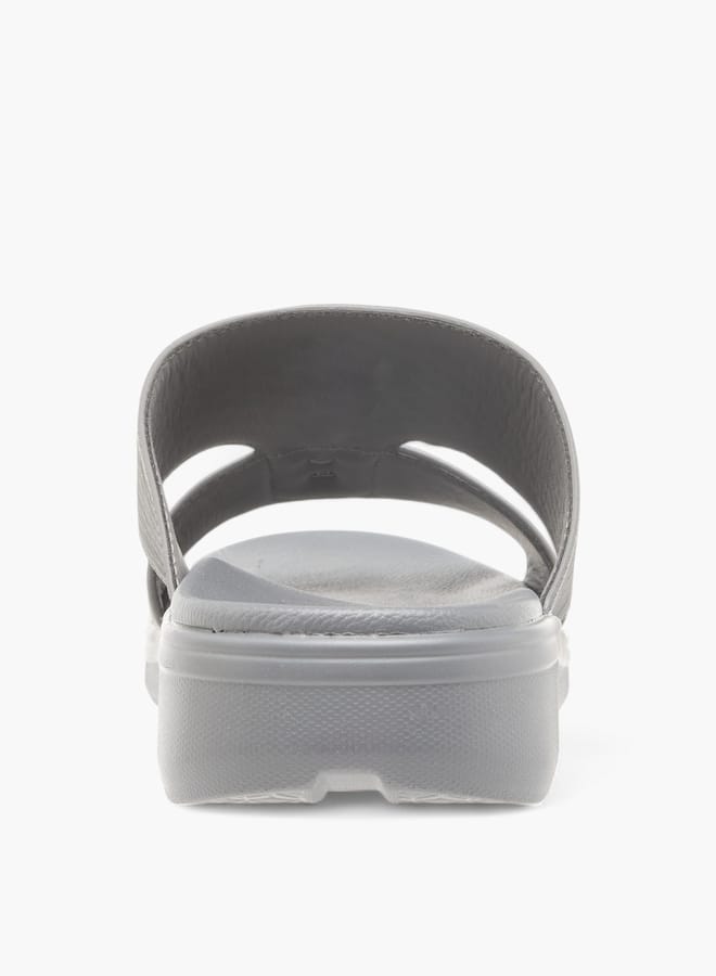 LBL by Shoexpress Men Textured Slip-On Arabic Sandals - Image 4