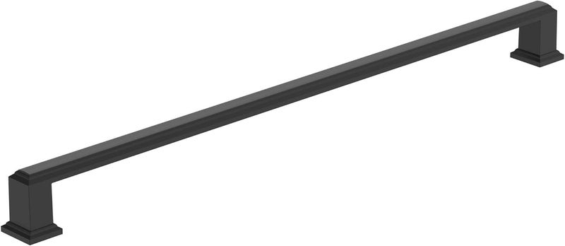 Amerock BP37362FB Matte Black Cabinet Pull 1258 inch 320 mm Center to Center Cabinet Handle Appoint Drawer Pull Kitchen Cabinet Handle Furniture Hardware - Image 2