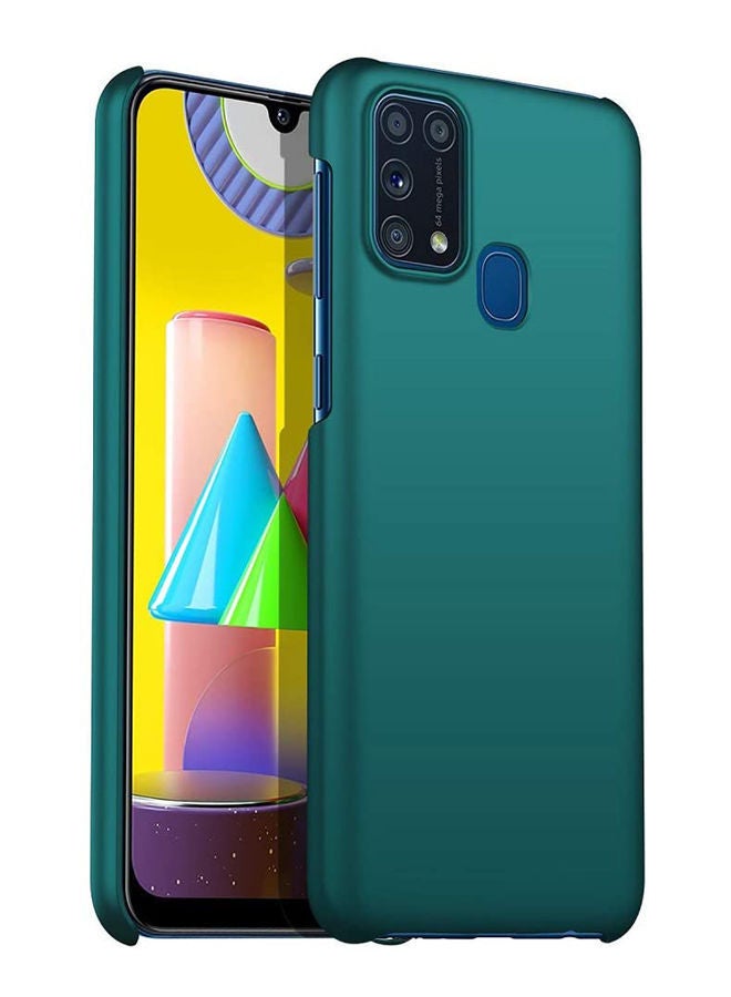نيبمينينت غطاء حماية واق خلفي رفيع للغاية بتصميم بسيط لهاتف سامسونج جالاكسي M31 أخضر - Image 1