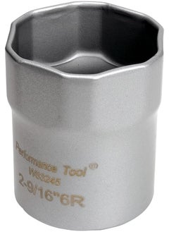 W83245 1 2 Drive Rounded Lock Nut Socket 2 9 16" Used On Dodge Trucks With Dana 60 Manual Hubs
