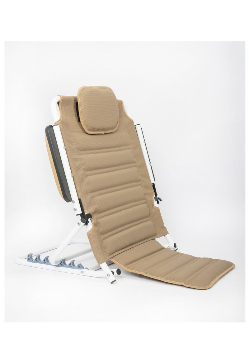 Padded Foldable Backrest with Armrest - Image 3