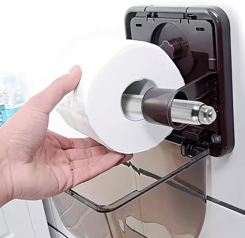 Toilet Paper Holder Replacement Spring Rod Telescopic Stainless Steel Spindle Rod Inserted Style Bathroom Tissue Roller Accessory - Image 4