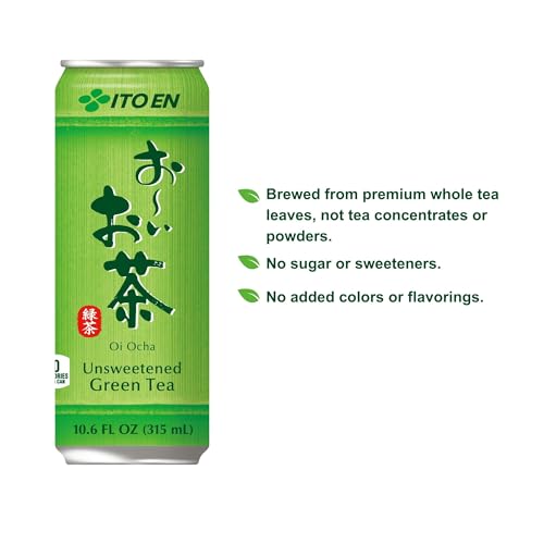 Ito En Oi Ocha Green Tea, Unsweetened, 10.6 Ounce (Pack of 12) - Image 2