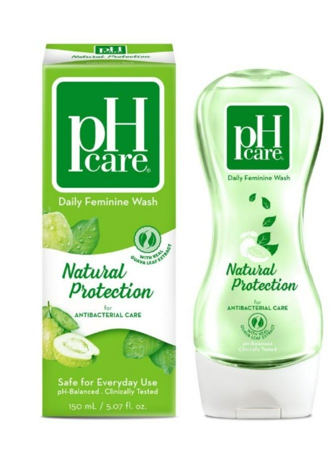 Ph Care FEMININE WASH NATURAL PROTECTION 150ML - Image 1