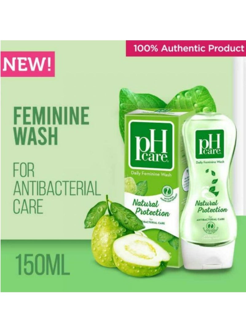 Ph Care FEMININE WASH NATURAL PROTECTION 150ML - Image 2