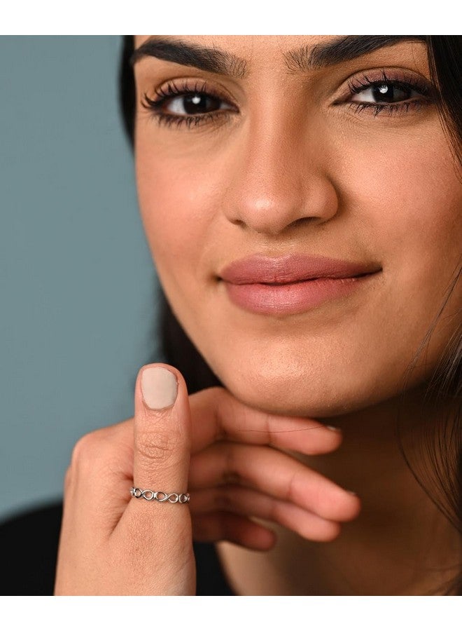 CLARA خاتم إنفينيتي من الفضة الإسترلينية 925 النقية كلارا | قابل للتعديل في الحجم | خاتم إبهام | هدية للنساء والفتيات والزوجات والصديقات - Image 4