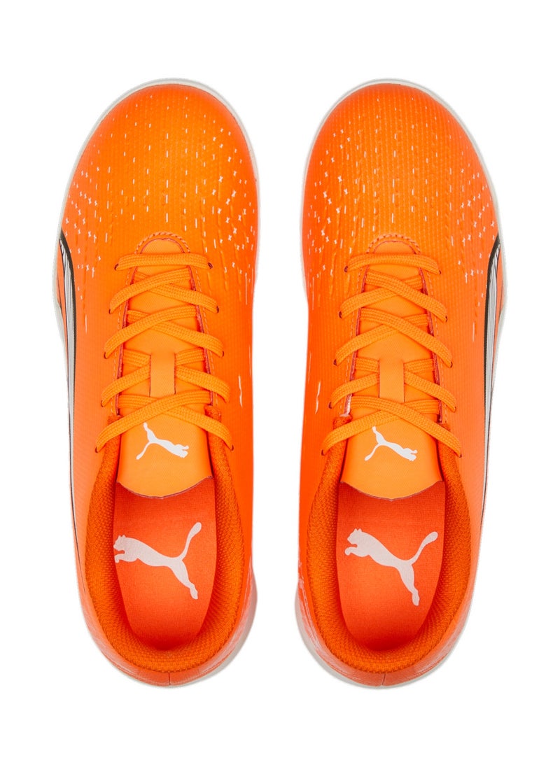 PUMA - ULTRA Play TT Youth Unisex Orange Football Boots - Image 1