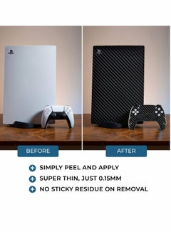 Excefore Skin for PlayStation 5 Disc Version, Sticker for PS5 Vinyl Decal Cover for Playstation 5 Controller  - Image 3