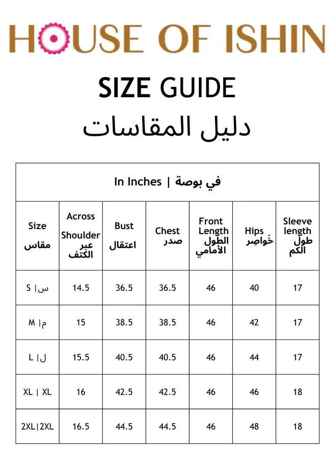 ISHIN  Women Yellow Printed Yoke Design Embellished Kurta for Women | Best Price UAE