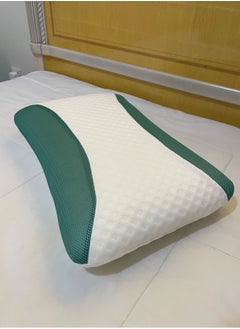 MAXQON Eucalyptus Infused Memory Foam Pillow With Removable Cover - Hypoallergenic & Breathable- 60x40x12cm  - Image 4
