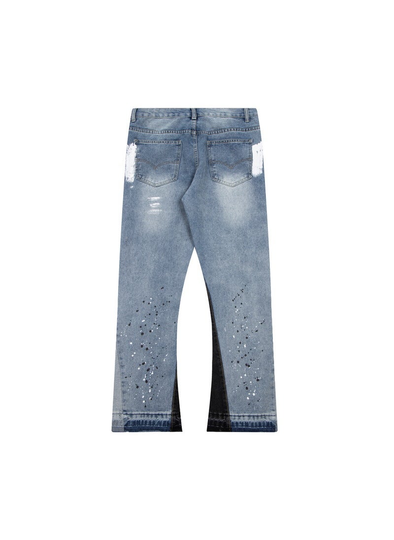 Generic - Unisex Distressed Denim G78 Blue - Image 1