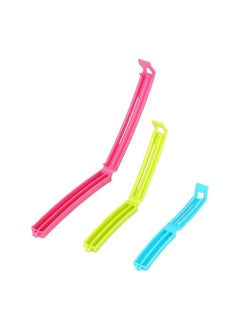 Mo-deza Modeza 18Pc Plastic Food Snack Bag Pouch Clip Sealer for Keeping Food Fresh for Home Kitchen Camping Snack Seal Sealing Bag Clips MultiColor Pack of 18  - Image 4