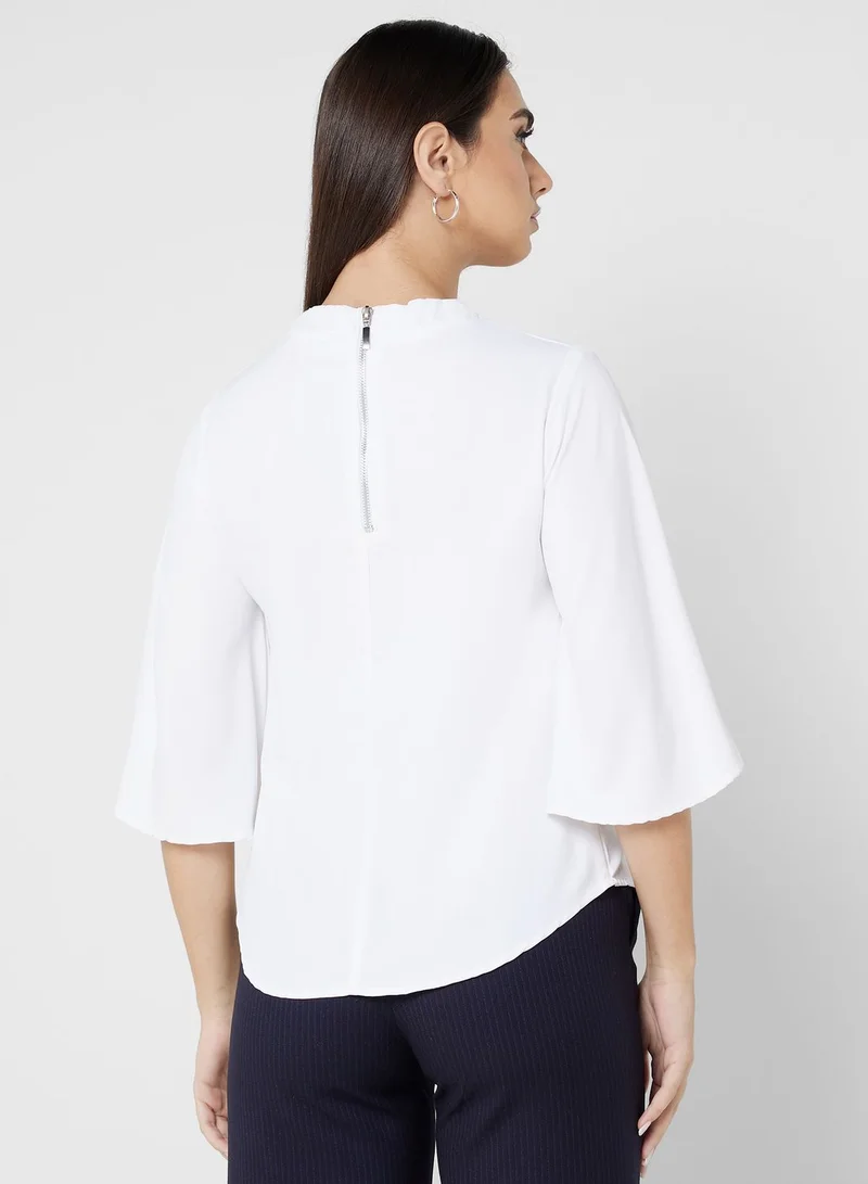 ELLA Flouncy Sleeve Top