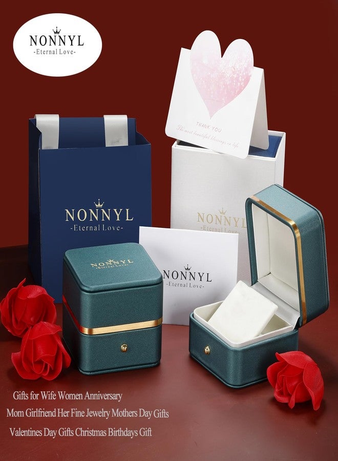 Nonnyl هدية نونيل للنساء - هدايا عيد الأم للأم، هدية للأزواج، هدية لصديقة، هدية لعيد ميلاد الزوجة، ذكرى الزواج، مجوهرات، هدايا عيد الميلاد، هدايا عيد الحب - قلادة لؤلؤ - Image 2