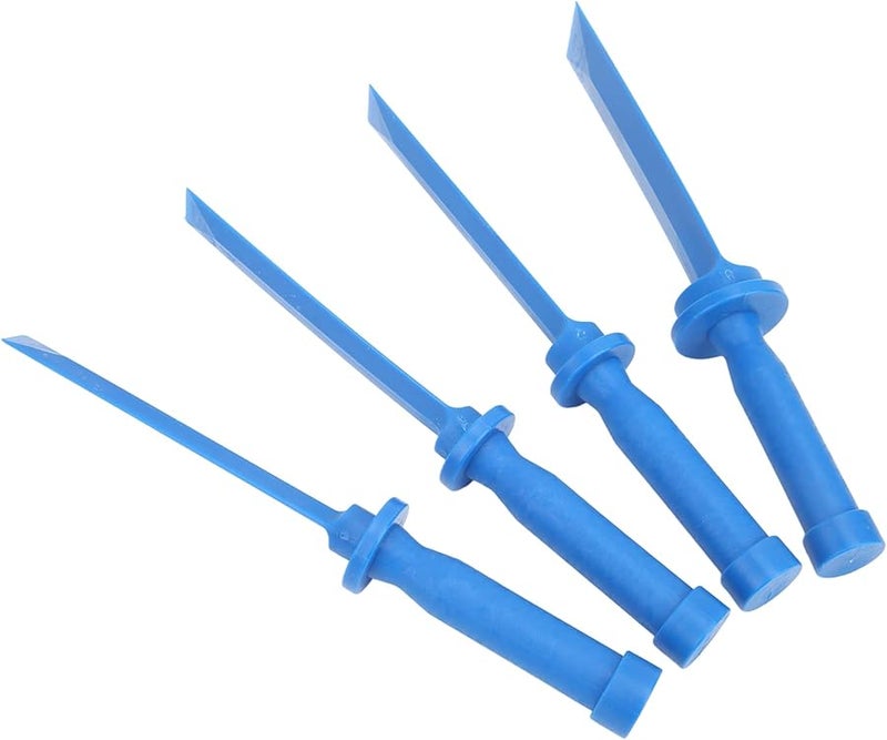 4 Sizes Plastic Chisel Set with Comfortable Grip for Adhesive Removal - Image 4