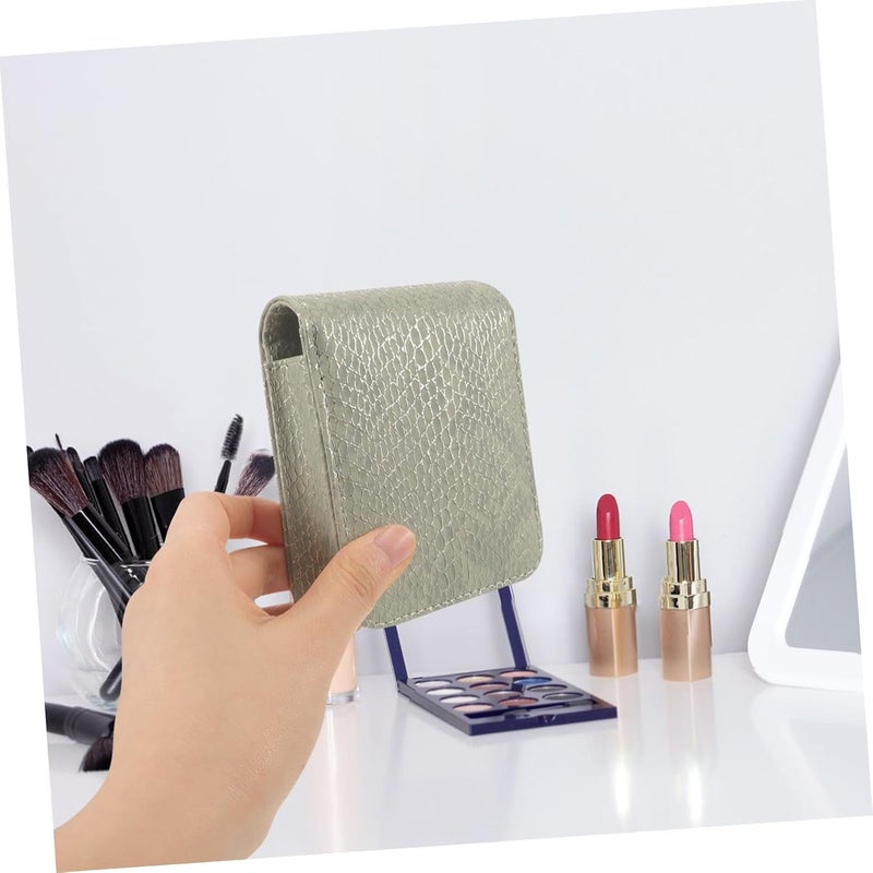 Veemoon Lipstick Case with Mirror Fashionable Snake Pattern Small Pouch for Travel Lipstick Storage Bag Versatile Cosmetic Holder for Women Makeup Organizer - Image 4