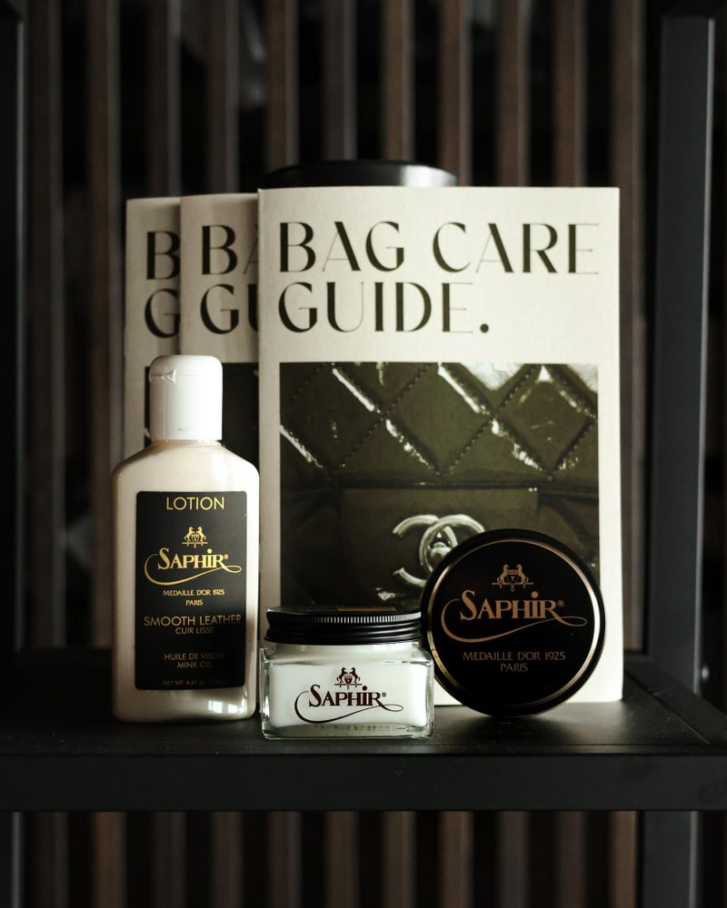 SAPHIR Medaille d’Or Pate De Luxe - Natural Wax Shoe Polish for Leather Shining - 50ml - Light Brown - Image 3
