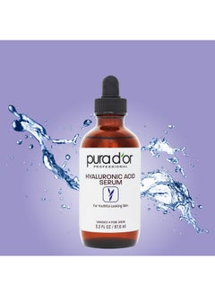 3.3 Oz Hyaluronic Acid Serum For Deep Hydration Antiaging Plumping & Moisturizing Formula For Smooth Supple Skin Natural Skincare Boost Fine Lines & Wrinkle Reducer Travel Size - pzsku/Z08650B6EA65722769791Z/45/_/1719245964/3833aec2-96e1-405f-a638-c28746d204dc