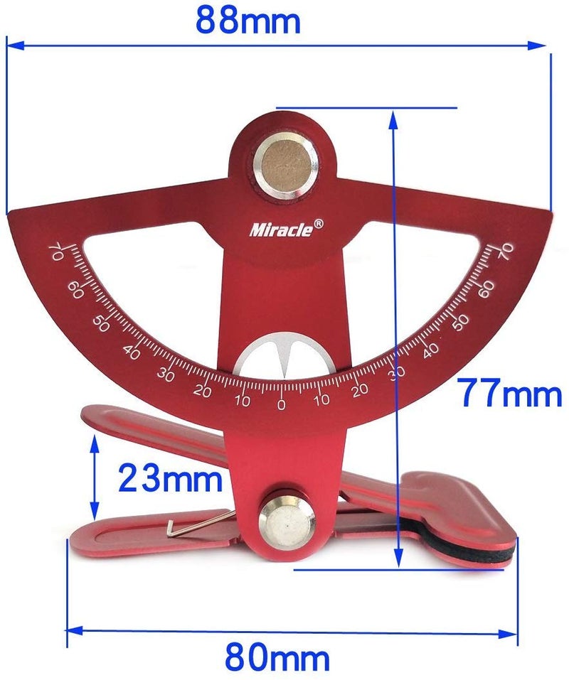 RC Plane Hobby Throw Meter for RC Model RC Plane DIY Tool Anodized Aluminum Throw Meter - Image 4