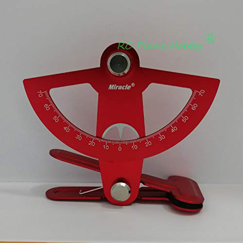 RC Plane Hobby Throw Meter for RC Model RC Plane DIY Tool Anodized Aluminum Throw Meter - Image 2